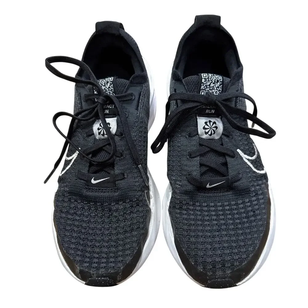 Nike Interact Running Sneakers Black Mens 7.5 Athletic Shoes FD2291